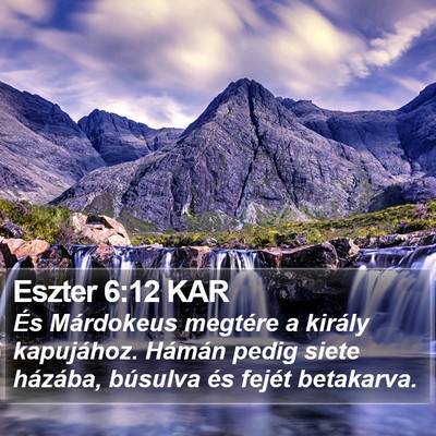 Eszter 6:12 KAR Bible Verse Image