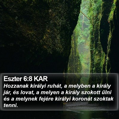 Eszter 6:8 KAR Bible Verse Image