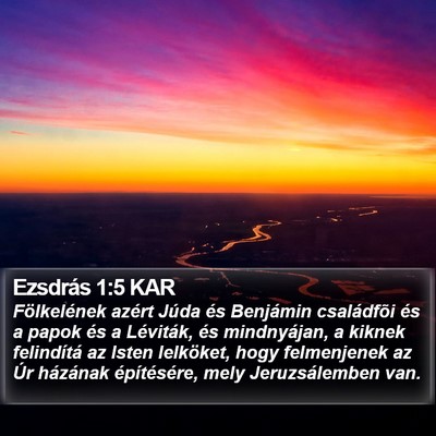 Ezsdrás 1:5 KAR Bible Verse Image