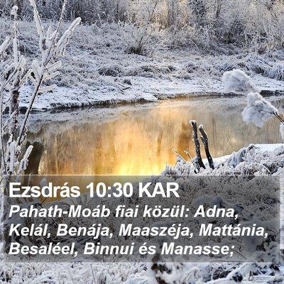 Ezsdrás 10:30 KAR Bible Verse Image