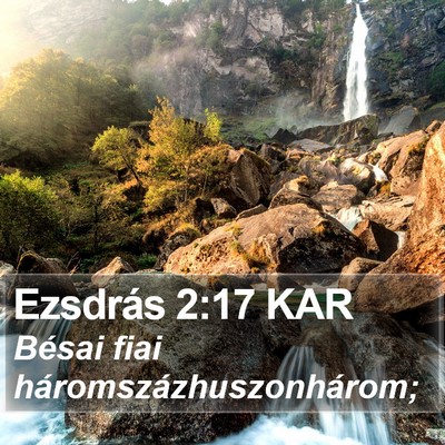 Ezsdrás 2:17 KAR Bible Verse Image
