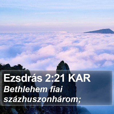 Ezsdrás 2:21 KAR Bible Verse Image