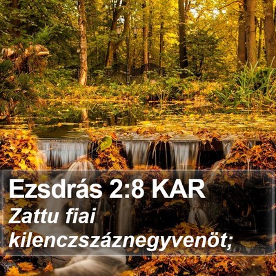 Ezsdrás 2:8 KAR Bible Verse Image