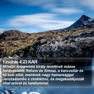 Ezsdrás 4:23 KAR Bible Verse Image