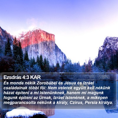 Ezsdrás 4:3 KAR Bible Verse Image