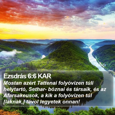 Ezsdrás 6:6 KAR Bible Verse Image