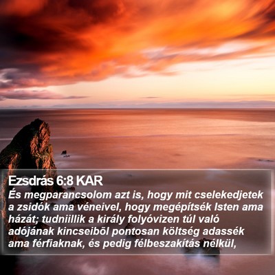 Ezsdrás 6:8 KAR Bible Verse Image