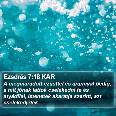 Ezsdrás 7:18 KAR Bible Verse Image