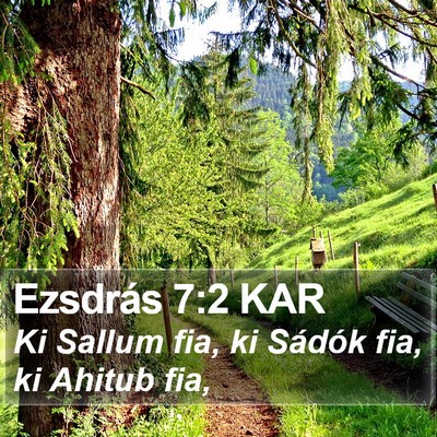 Ezsdrás 7:2 KAR Bible Verse Image