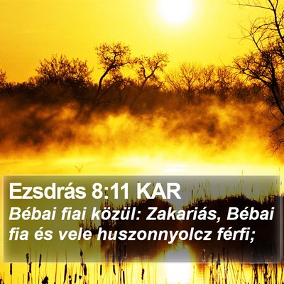 Ezsdrás 8:11 KAR Bible Verse Image