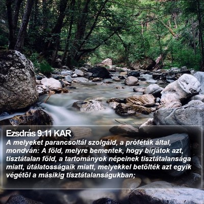 Ezsdrás 9:11 KAR Bible Verse Image