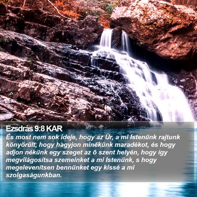 Ezsdrás 9:8 KAR Bible Verse Image