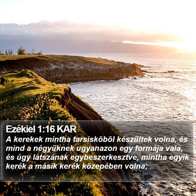 Ezékiel 1:16 KAR Bible Verse Image