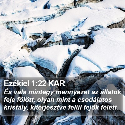 Ezékiel 1:22 KAR Bible Verse Image