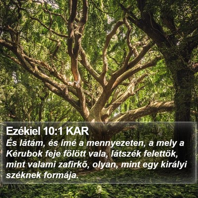 Ezékiel 10:1 KAR Bible Verse Image