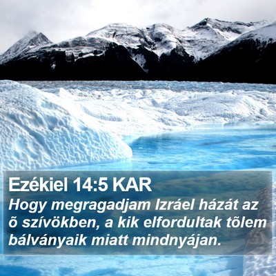 Ezékiel 14:5 KAR Bible Verse Image