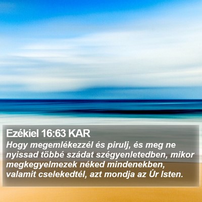 Ezékiel 16:63 KAR Bible Verse Image