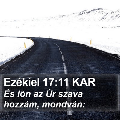Ezékiel 17:11 KAR Bible Verse Image