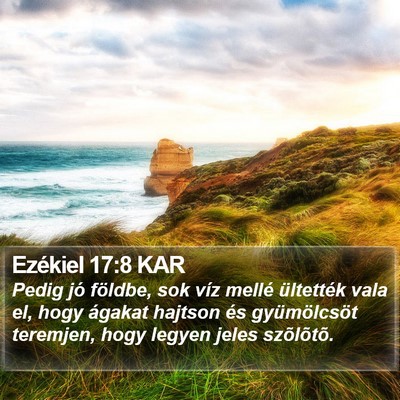 Ezékiel 17:8 KAR Bible Verse Image