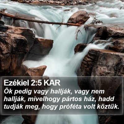 Ezékiel 2:5 KAR Bible Verse Image