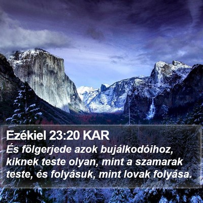 Ezékiel 23:20 KAR Bible Verse Image