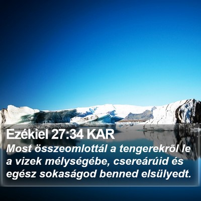 Ezékiel 27:34 KAR Bible Verse Image