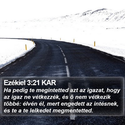 Ezékiel 3:21 KAR Bible Verse Image