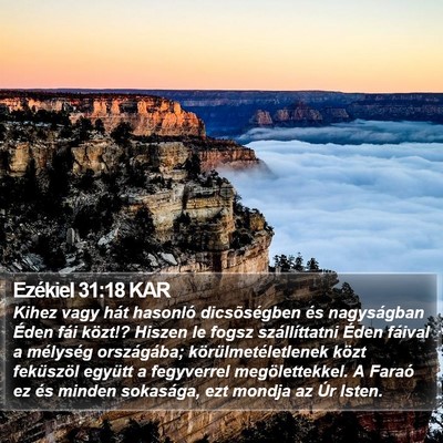 Ezékiel 31:18 KAR Bible Verse Image