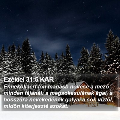 Ezékiel 31:5 KAR Bible Verse Image