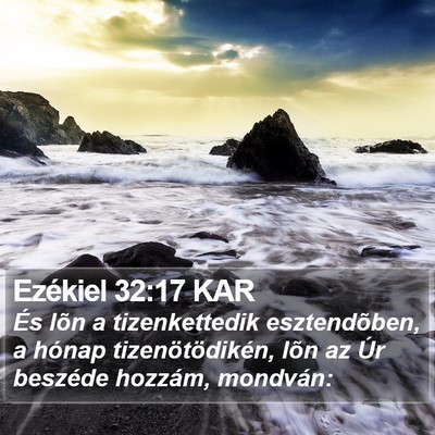 Ezékiel 32:17 KAR Bible Verse Image