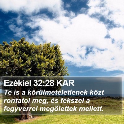 Ezékiel 32:28 KAR Bible Verse Image