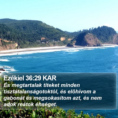 Ezékiel 36:29 KAR Bible Verse Image