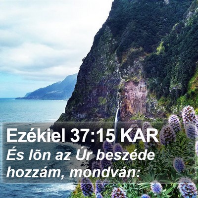 Ezékiel 37:15 KAR Bible Verse Image