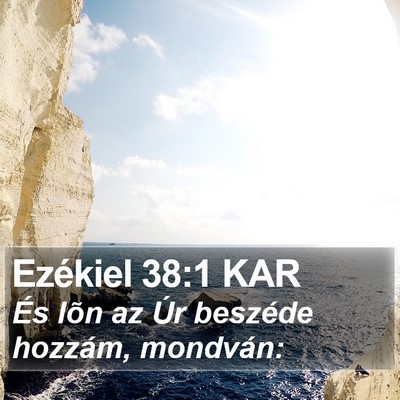 Ezékiel 38:1 KAR Bible Verse Image