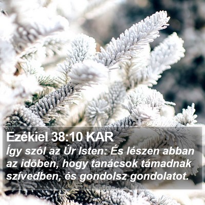 Ezékiel 38:10 KAR Bible Verse Image