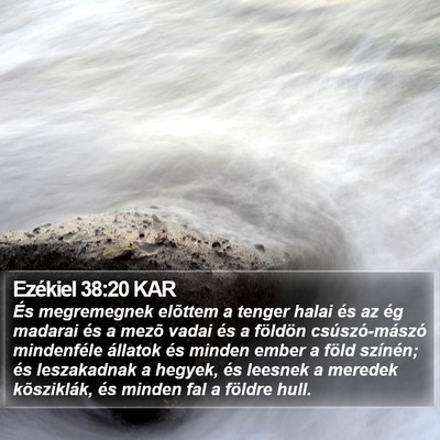 Ezékiel 38:20 KAR Bible Verse Image