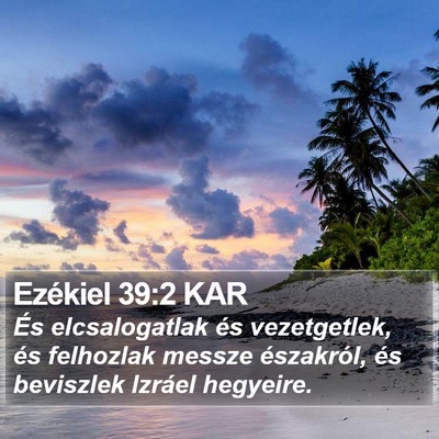 Ezékiel 39:2 KAR Bible Verse Image