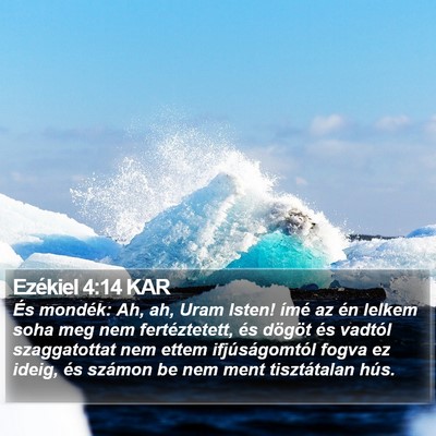 Ezékiel 4:14 KAR Bible Verse Image