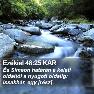 Ezékiel 48:25 KAR Bible Verse Image