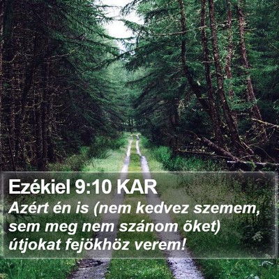 Ezékiel 9:10 KAR Bible Verse Image