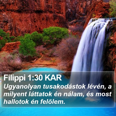 Filippi 1:30 KAR Bible Verse Image