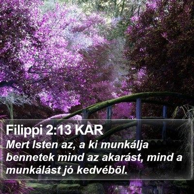 Filippi 2:13 KAR Bible Verse Image