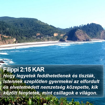 Filippi 2:15 KAR Bible Verse Image