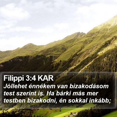 Filippi 3:4 KAR Bible Verse Image