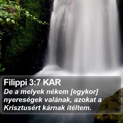 Filippi 3:7 KAR Bible Verse Image