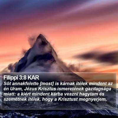 Filippi 3:8 KAR Bible Verse Image