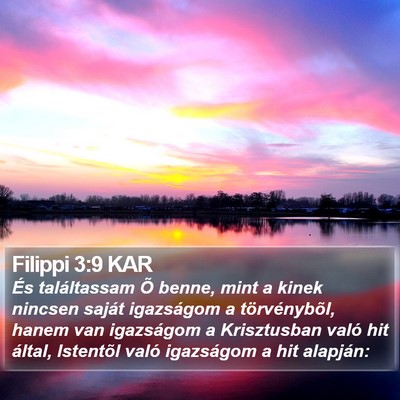 Filippi 3:9 KAR Bible Verse Image