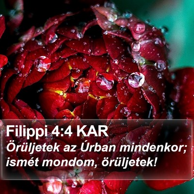 Filippi 4:4 KAR Bible Verse Image