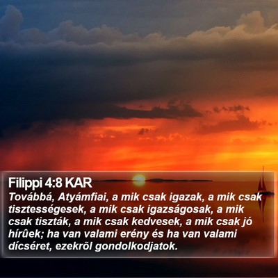 Filippi 4:8 KAR Bible Verse Image