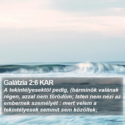 Galátzia 2:6 KAR Bible Verse Image